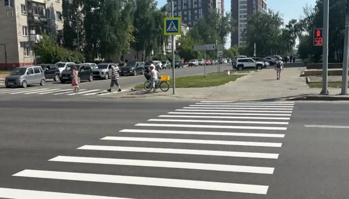 В Барнауле наносят новую дорожную разметку: где окончены и идут работы