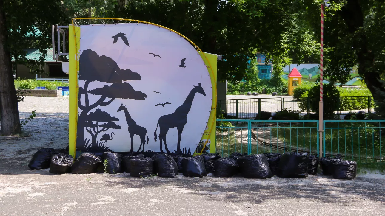 Парк без посетителей: что происходит в закрытом в разгар лета Солнечном ветре. Фото