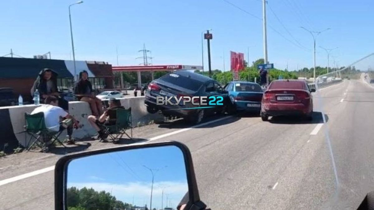 ДТП на развилке