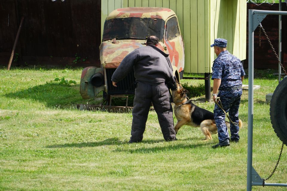 Кинологи ЛИУ № 8 УФСИН России по Алтайскому краю