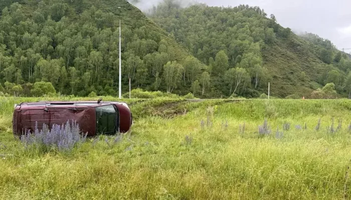 ВАЗ и Honda столкнулись в Республике Алтай: три человека пострадали