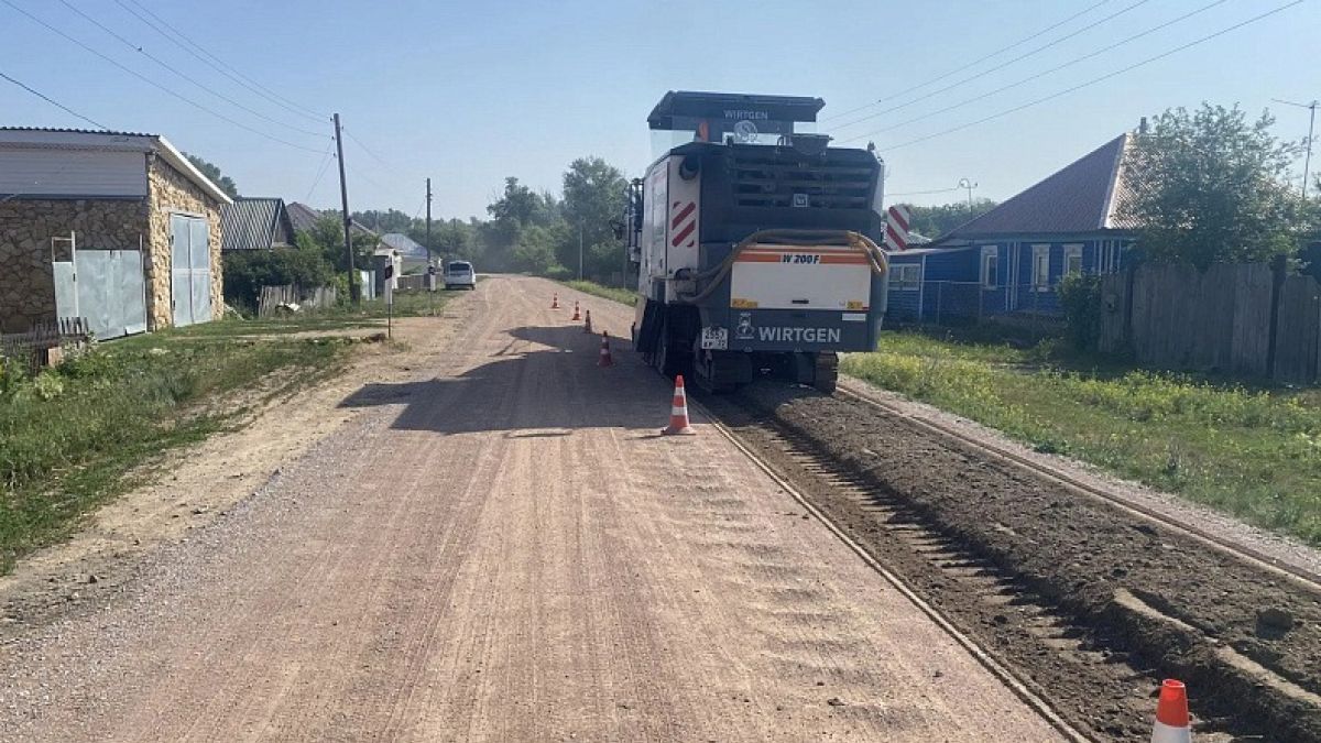 Ремонт дорог в Алтайском крае