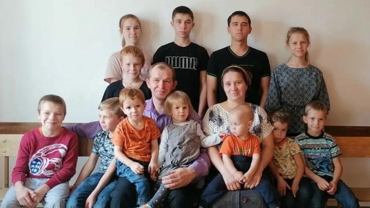 Семья Горбачевых из Алтайского края