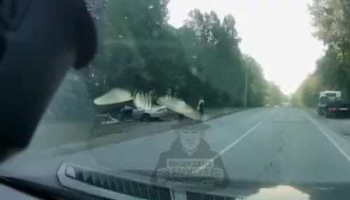 Водитель погиб в жестком ДТП в селе Павловск Алтайского края
