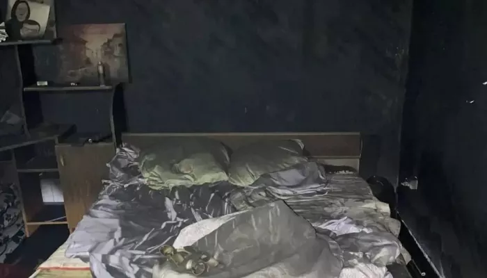 Супружеская пара погибла при пожаре в частном доме. Фото
