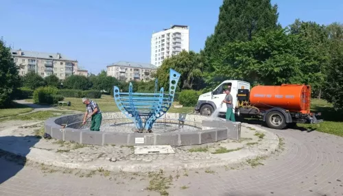 Фонтаны Барнаула продолжают приводить в порядок: где ведутся работы