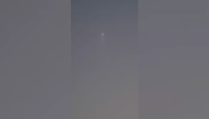 Пролет ракеты-носителя с Байконура над Горно-Алтайском засняли на видео