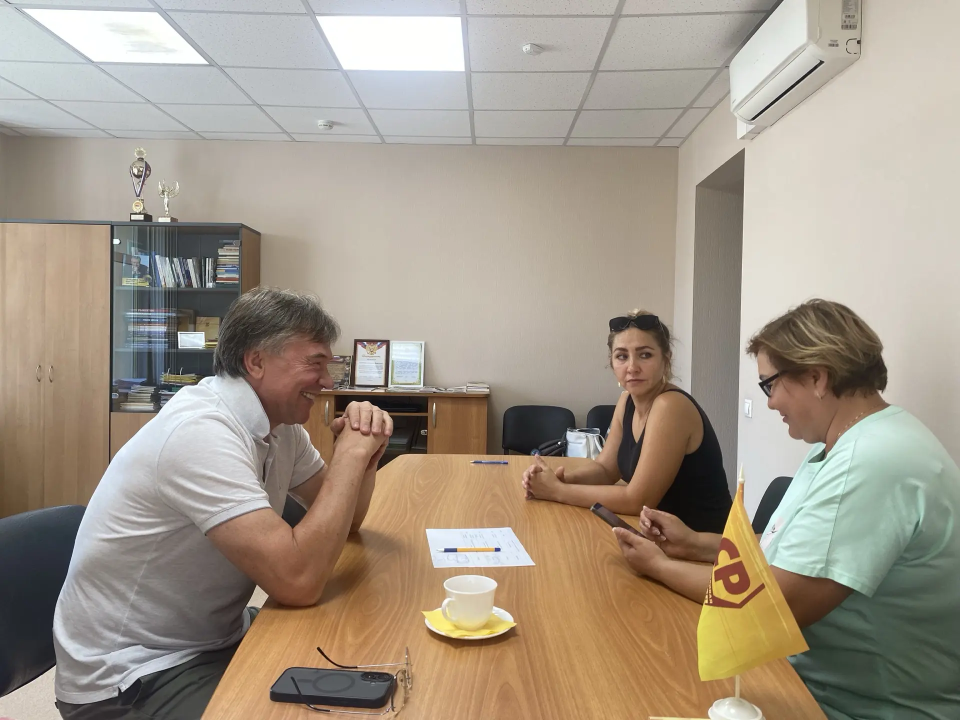 Александр Терентьев провел личный прием граждан в Барнауле