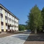 В селе Сейка Республики Алтай благоустраивают территорию школы и детского сада