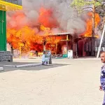 Пожар охватил кафе в селе Манжерок Республики Алтай: что известно