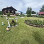 Бревенчатую дачу на большом участке продают под Барнаулом за 5,8 млн рублей. Фото
