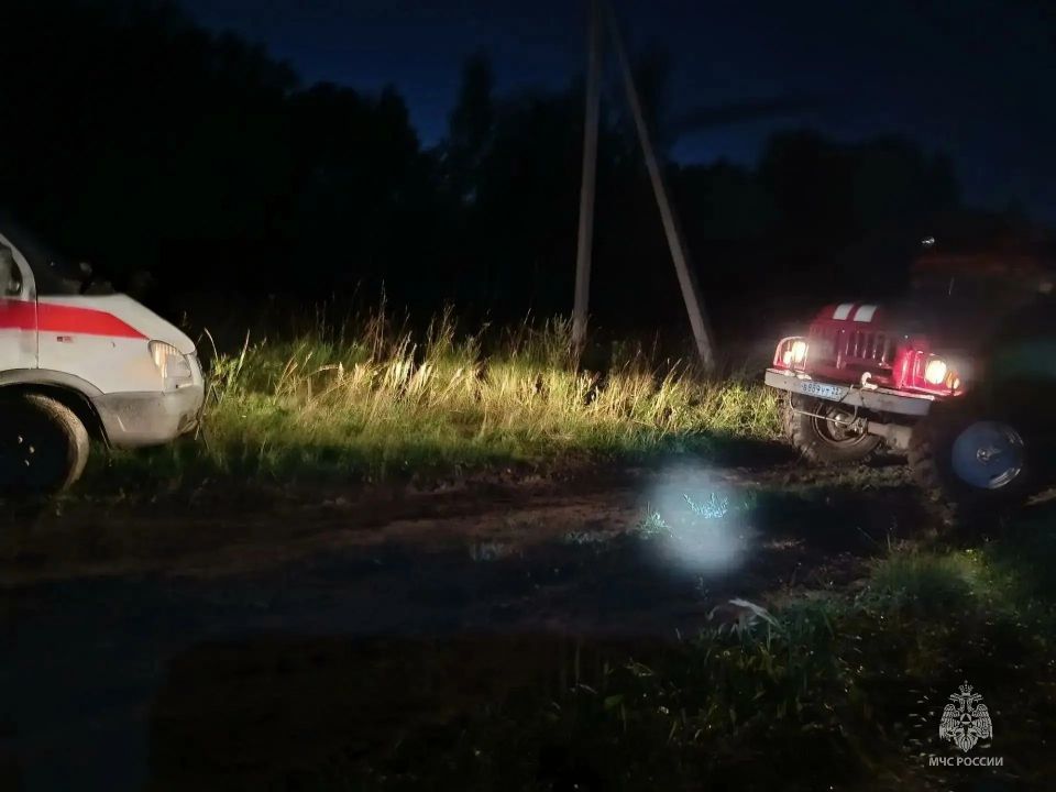 Спасатели помогли скорой помощи