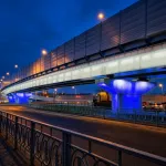 Стало известно, как будет выглядеть подсветка новой развязки в Барнауле. Рендеры