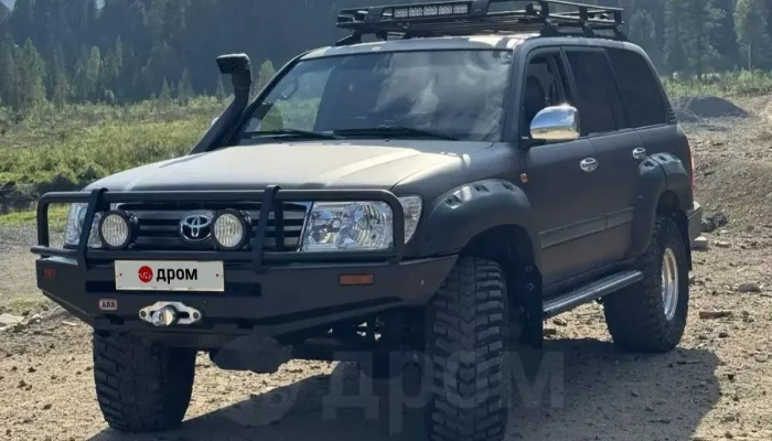Для экспедиций и грязи: рестайлинговый Land Cruiser продают в Республике Алтай. Фото