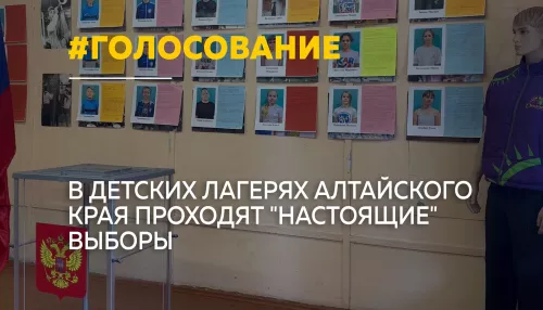 Учимся выбирать: в лагерях Алтайского края стартовали избирательные кампании