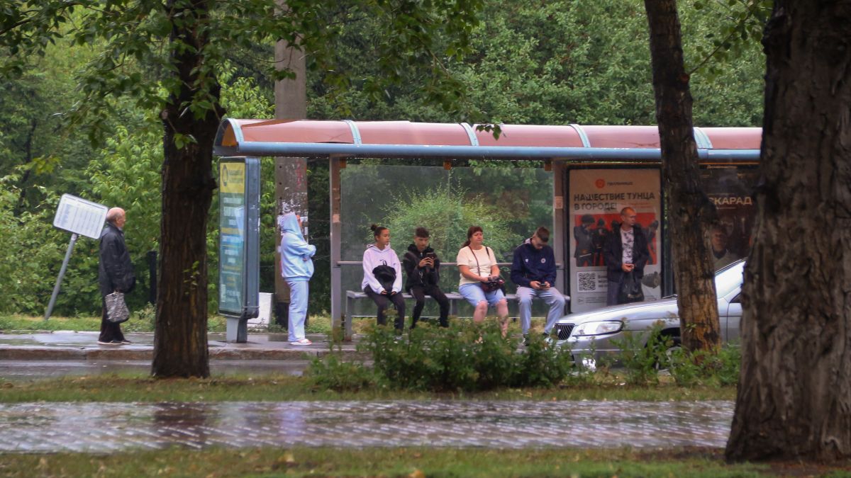 Дождь в Барнауле