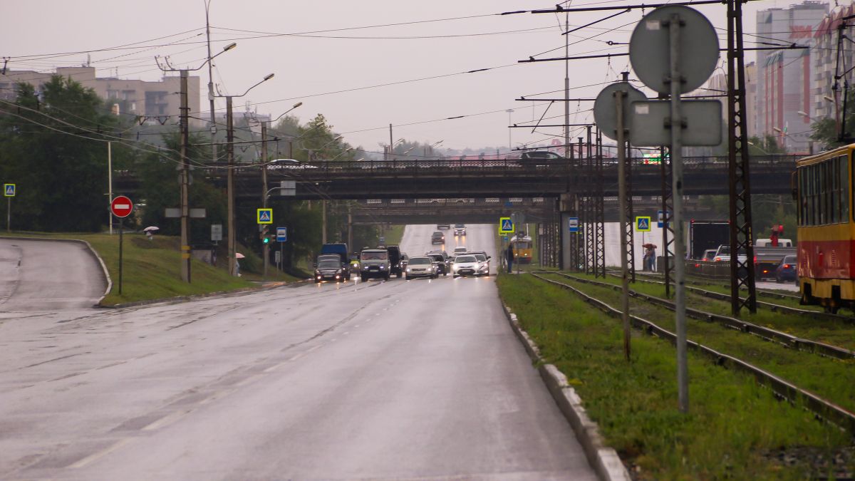 Дождь в Барнауле