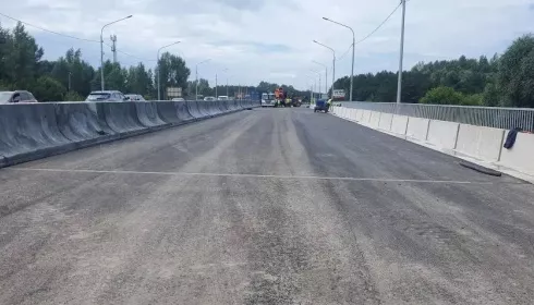 На мосту через Лосиху в Алтайском крае изменят схему движения