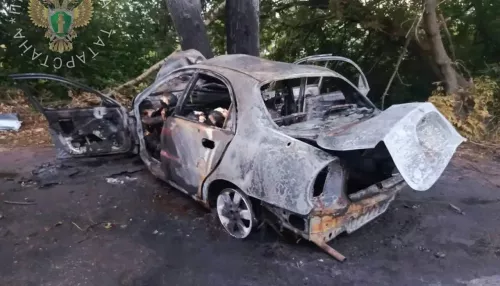 Шесть подростков сгорели заживо в автомобиле в Татарстане