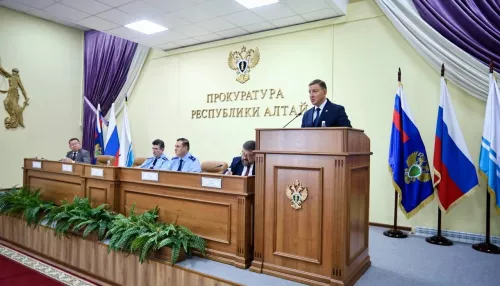 Итоги работы прокуратуры за полгода подвели в Республике Алтай