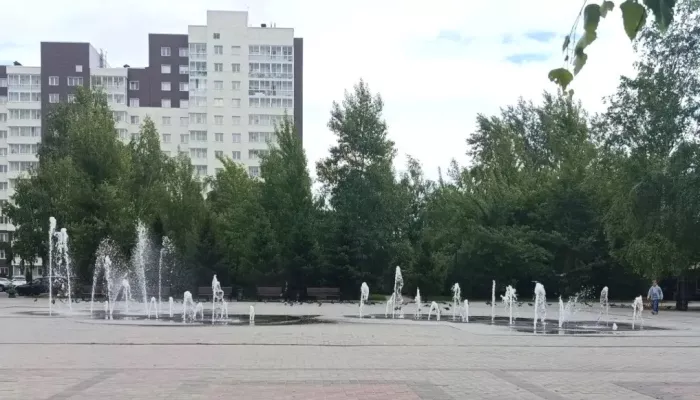 Один из пешеходных фонтанов Барнаула отключат на ремонт