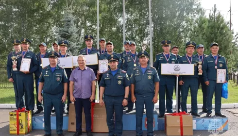 Газодымозащитники из Республики Алтай попали в тройку лучших в Сибири
