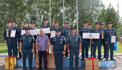 Газодымозащитники из Республики Алтай попали в тройку лучших в Сибири