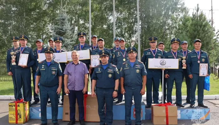 Газодымозащитники из Республики Алтай попали в тройку лучших в Сибири