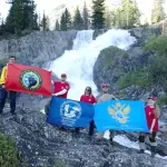 Студенты-волонтеры обустроили экотропу к водопаду в Катунском заповеднике