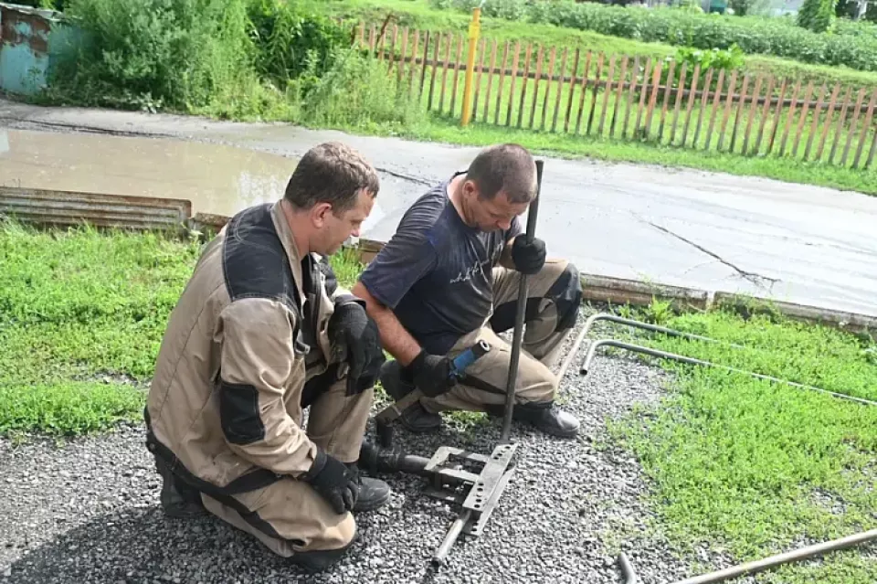 Газификация в рамках федпроекта "Чистый воздух" в Барнауле