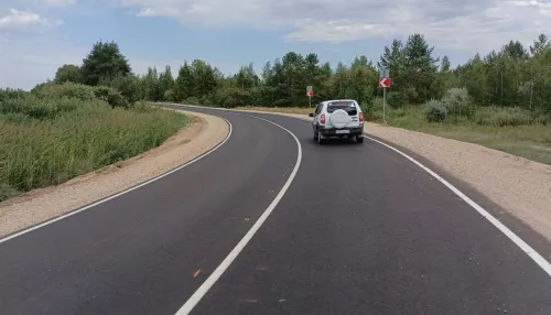 В Алтайском крае отремонтировали дорогу через четыре района почти за 100 млн рублей