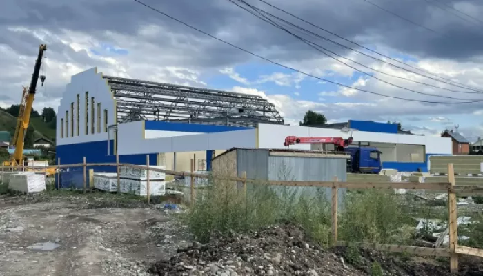 Строительство бассейна в селе Майма Республики Алтай завершено почти наполовину