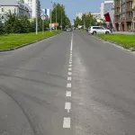 В Барнауле досрочно завершили ремонт улицы Взлетной по нацпроекту