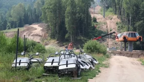 В Белокурихе горной начали строить долгожданный горнолыжный комплекс