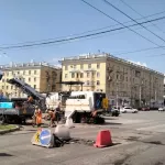 Ремонт дороги на площади Октября стартовал в Барнауле: где еще идут работы