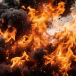Киев охватили пожары после массированного ракетного удара