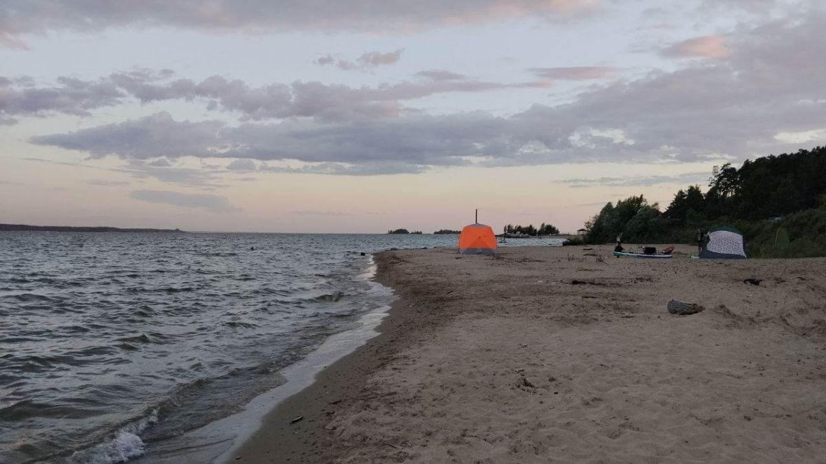 Новосибирское водохранилище. Обское море