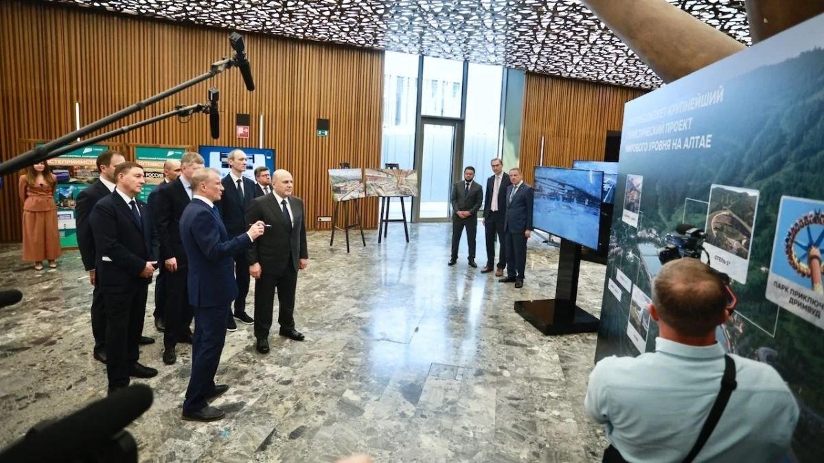 Визит Михаила Мишустина в Республику Алтай 

