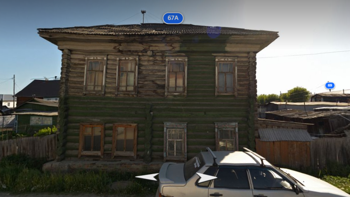 Дом по ул. Пушкина, 67а в Барнауле
