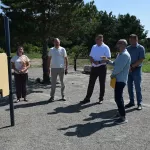В Авиаторе по программе инициативного бюджетирования обустраивают детскую площадку