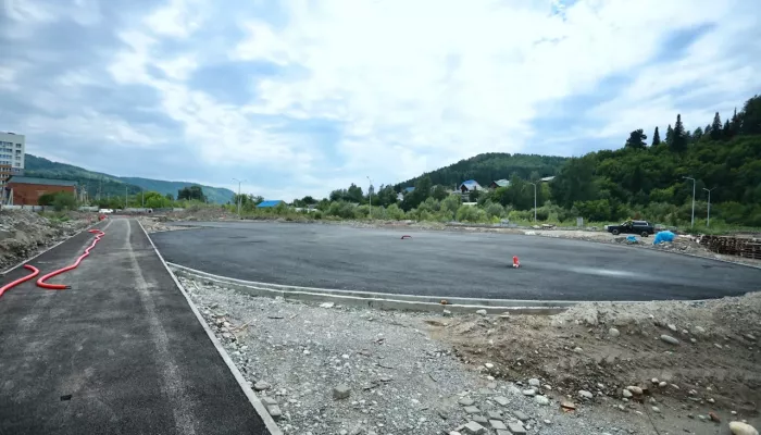 В Горно-Алтайске готовятся к строительству амфитеатра и сцены в новом городском парке