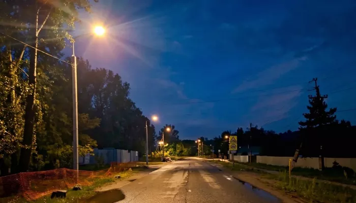 Более 12 километров нового уличного освещения подключили в Барнауле
