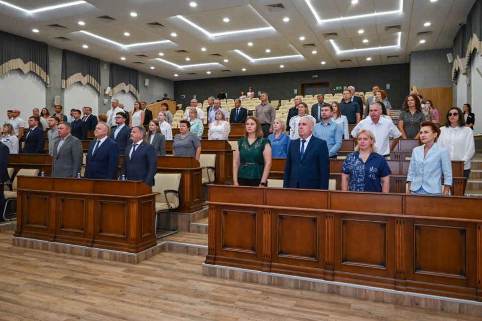 Награждение в преддверии Дня физкультурника в Барнауле