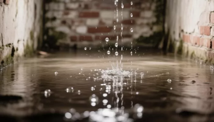 Жильцы дома в центре Барнаула бьют тревогу из-за водопада в подвале: видео