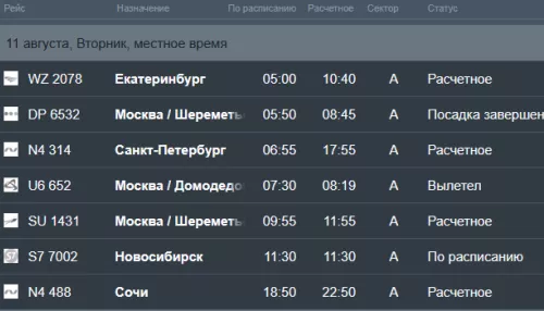 Более 10 часов: в барнаульском аэропорту задерживается ряд рейсов