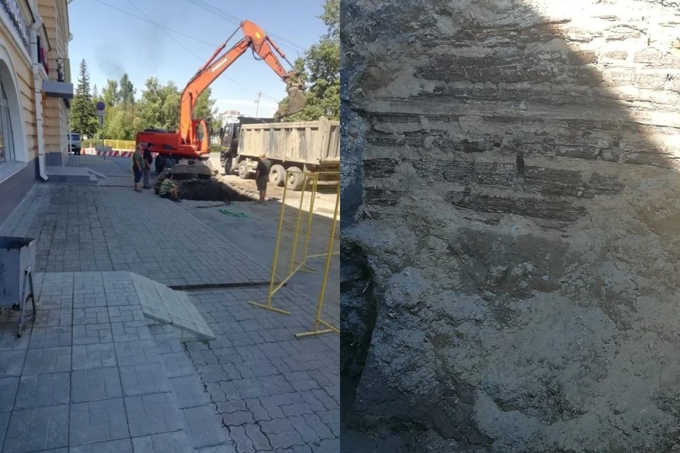 Находка в районе Демидовской площади