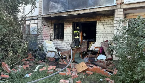 В Славгороде взрывом газа разнесло квартиру в двухэтажном доме