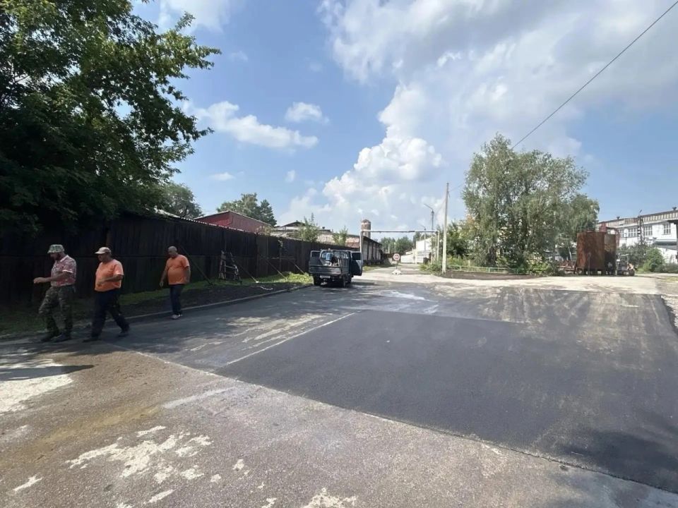 "Росводоканал Барнаул" восстановил благоустройство