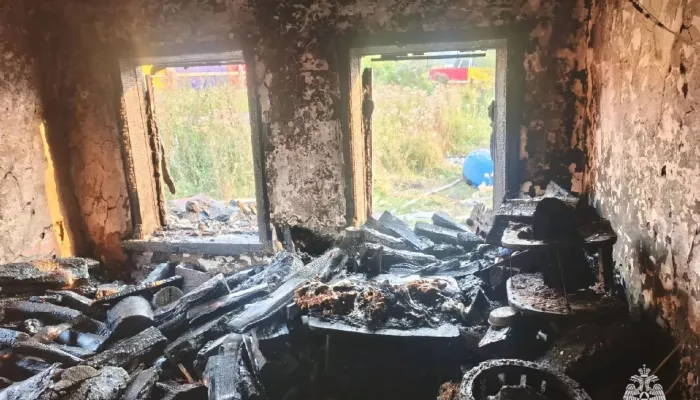 Смертельный пожар произошел в одном из сел Республики Алтай