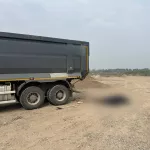 31-летний водитель самосвала погиб от удара током при разгрузке песка. Фото